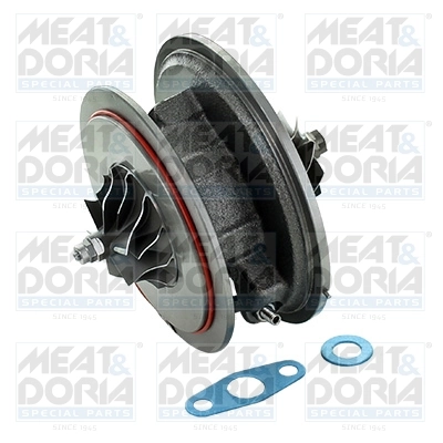 Core assembly, turbocharger